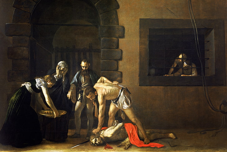picture, religion, Caravaggio, mythology, Michelangelo Merisi da Caravaggio, HD wallpaper
