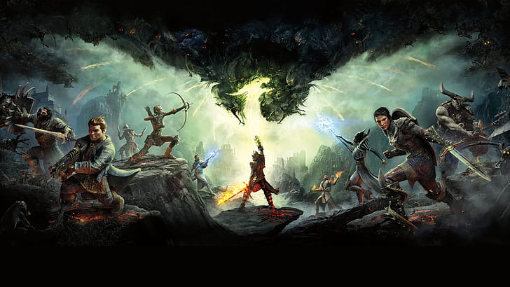 4K, Artwork, 8K, Dragon Age: Inquisition, HD wallpaper