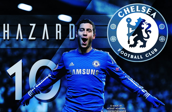 Eden Hazard, Sports, Football, graphicdesign, 2k, edenhazard