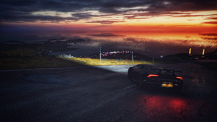 Lamborghini, Lamborghini Huracan Performante, Forza Horizon 4, HD wallpaper