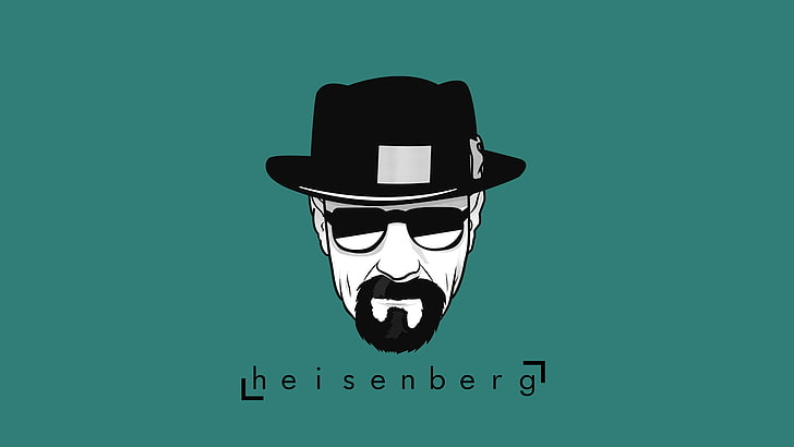Heinsenburg digital wallpaper, TV, Breaking Bad, Heisenberg, colored background, HD wallpaper