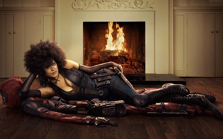 Zazie Beetz, Deadpool 2, 4k, HD wallpaper