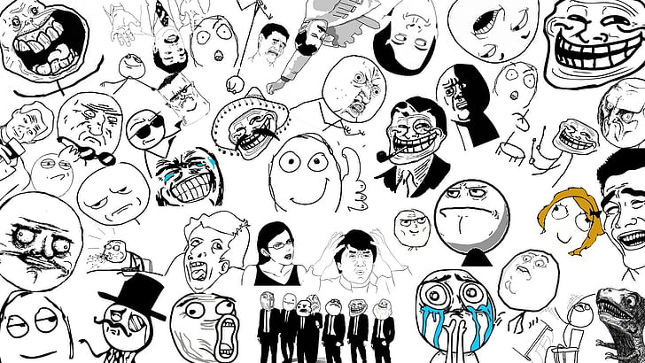 Troll Face wallpaper - Meme wallpapers - #42517