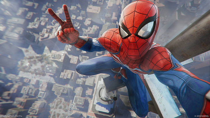 Marvel Spider-Man wallpaper, video games, Spider-Man (2018), Marvel Comics