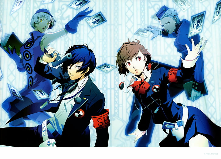 Persona, Persona 3 Portable, disguise, mask, costume, real people, HD wallpaper
