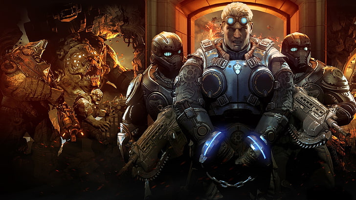 game poster, Gears of War, video games, Gears of War: Judgment, HD wallpaper