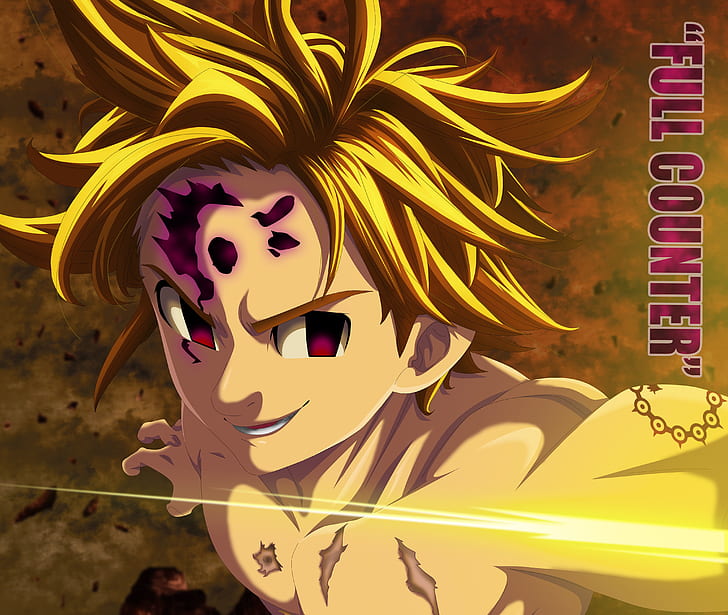 2880x900px | free download | HD wallpaper: Anime, The Seven Deadly Sins,  Blonde, Meliodas (The Seven Deadly Sins) | Wallpaper Flare
