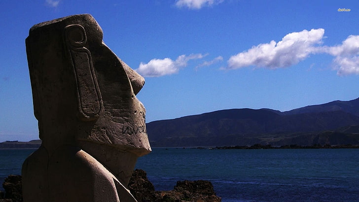 easter, island, moai, HD wallpaper