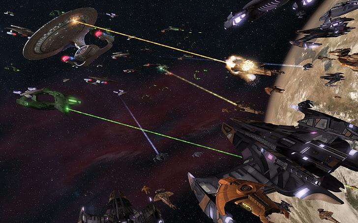 star trek enterprise battle scenes