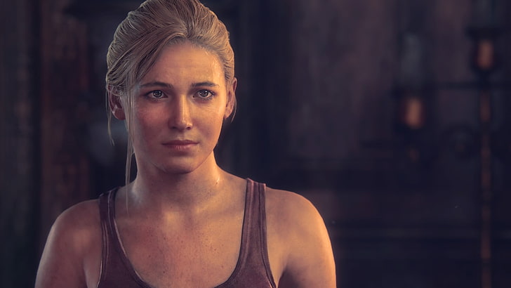 Uncharted 4: A Thief's End, Elena fisher, video games, portrait, HD wallpaper