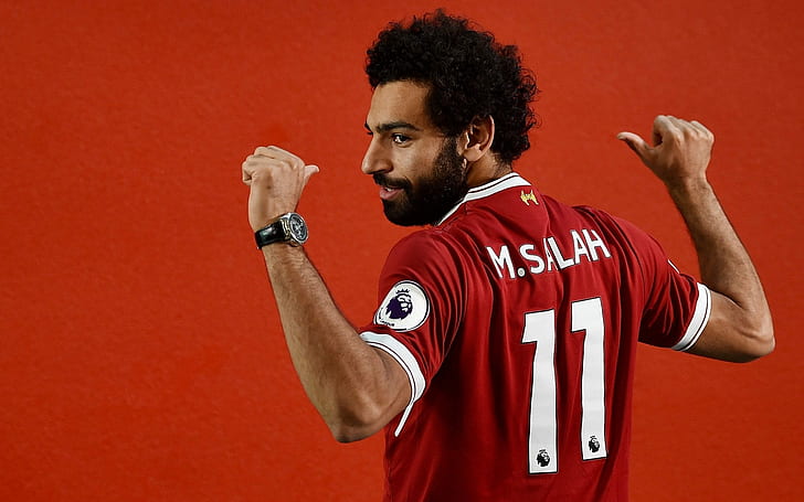 Mohamed Salah, Liverpool FC, Egypt, soccer, Football Player, HD wallpaper
