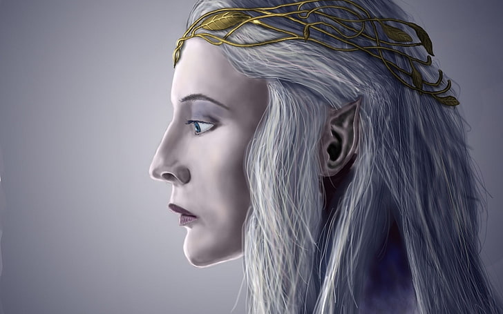 Blue-eyed Silver-haired Elves in Literature - wide 9