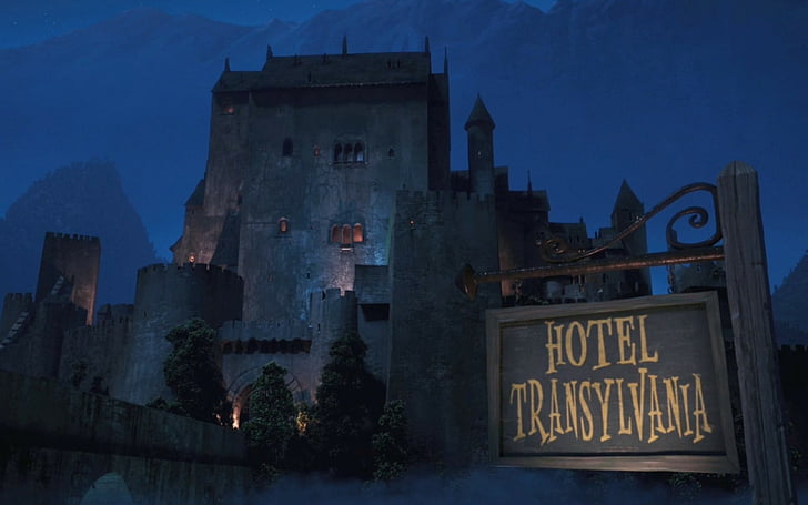hotel, transylvania, HD wallpaper