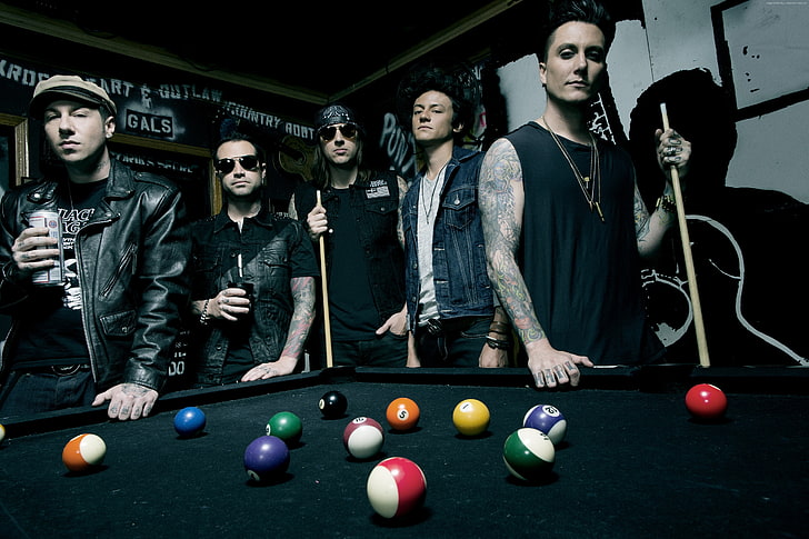 Avenged Sevenfold, M. Shadows, Top music artist and bands, Johnny Christ