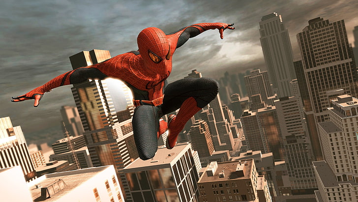 The Amazing Spider-Man, skyscraper, video games, building exterior, HD wallpaper