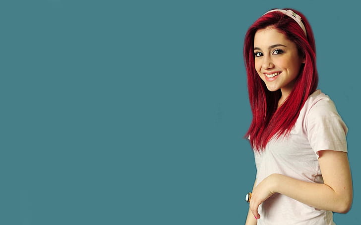 Ariana Grande 2014, redheads, celebrity, girls, celebrities, HD wallpaper