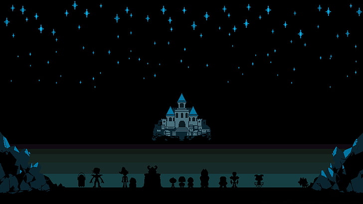 Night Sky - Undertale Wallpaper by why-so-cirrus on DeviantArt