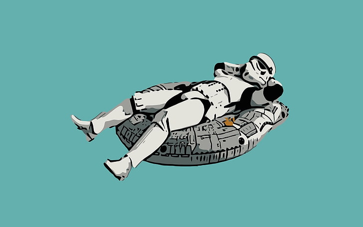 star wars stormtroopers funny threadless Space Stars HD Art, HD wallpaper