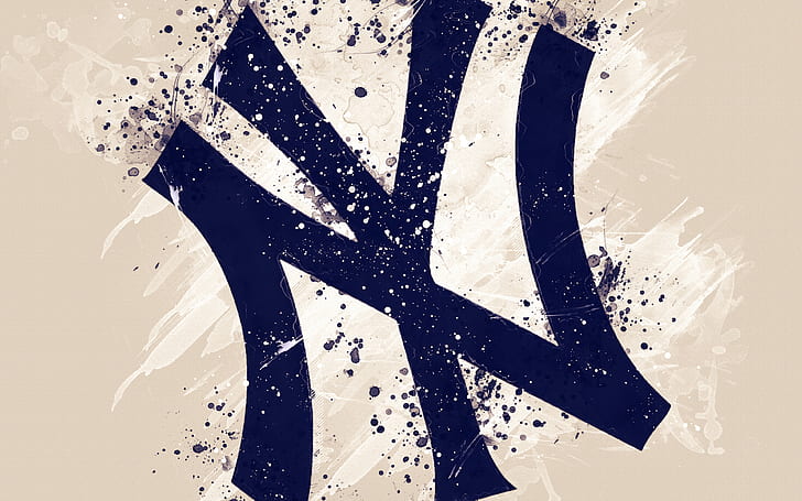Baseball, New York Yankees, Logo, MLB, HD wallpaper