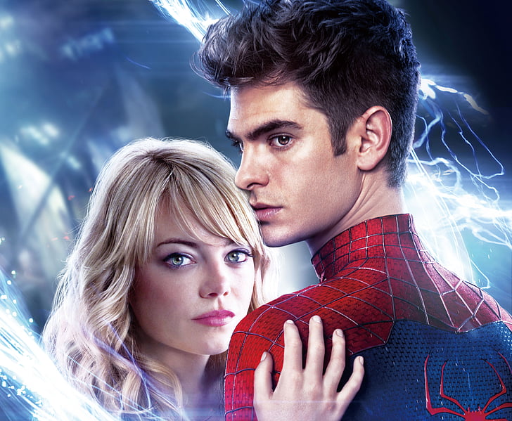 Spider-Man, The Amazing Spider-Man 2 , Andrew Garfield, Emma Stone, HD wallpaper