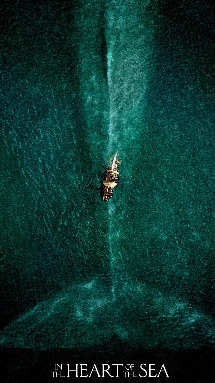 In The Heart of the Sea 2015 Poster, In The Heart of The Sea movie cover
