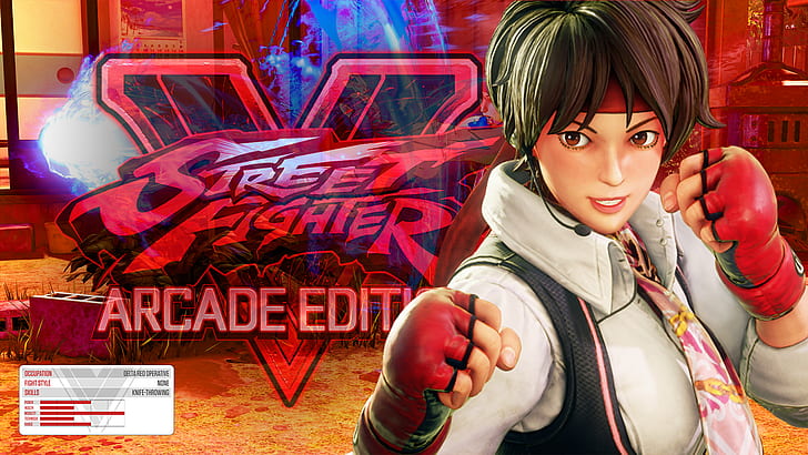 Street Fighter, Street Fighter V, Girl, Karate, Sakura Kasugano, HD wallpaper