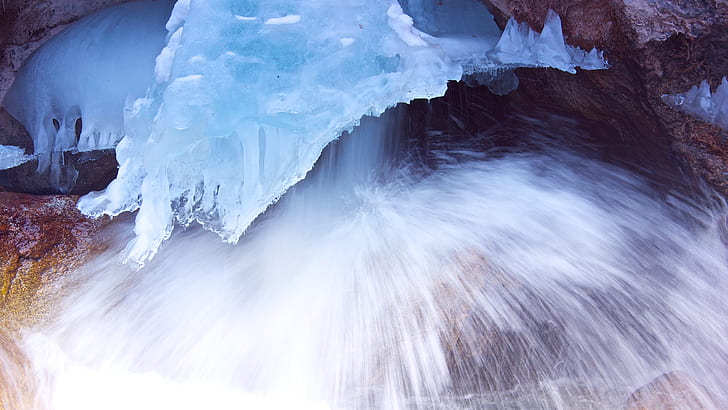 Ice HD, nature, HD wallpaper