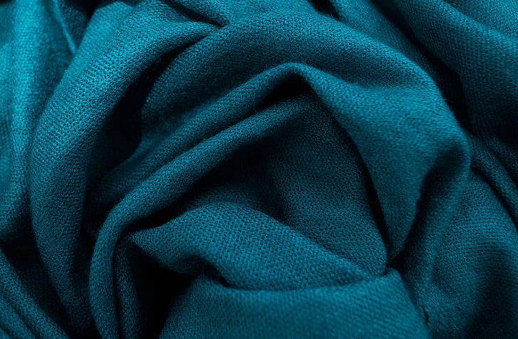 blue, bufanda, cian, fabric, scarf, tela, textile, textura, HD wallpaper