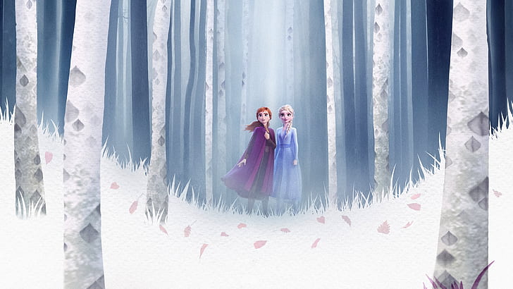 HD wallpaper: Movie, Frozen 2, Anna (Frozen), Elsa (Frozen), Frozen (Movie)  | Wallpaper Flare