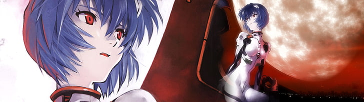 female anime character wallpaper, Ayanami Rei, Neon Genesis Evangelion