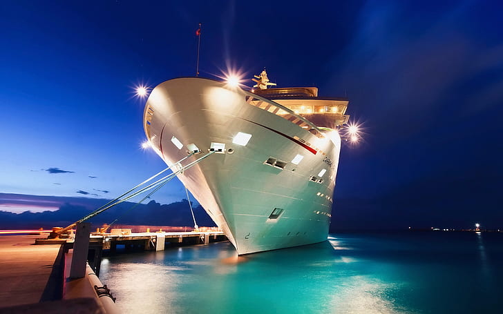 HD wallpaper: Luxury Cruise Ship, white ship, boat, background | Wallpaper  Flare