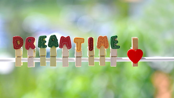 dream time, clothespin, background image, mood, cute