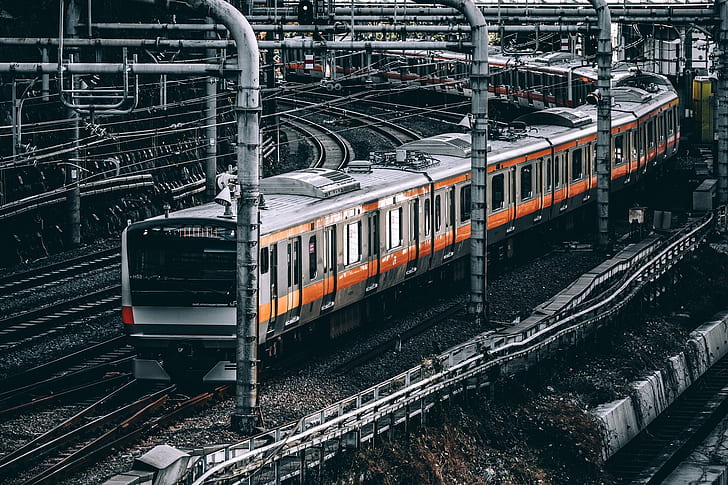 HD wallpaper: train, station, railroad, Tokyo, japan | Wallpaper Flare