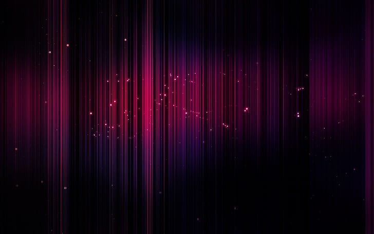 abstract, lines, digital art, backgrounds, pattern, red, night, HD wallpaper