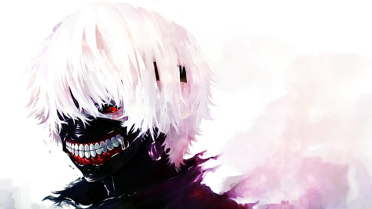 white haired anime character, Kaneki Ken, Tokyo Ghoul, arts culture and entertainment