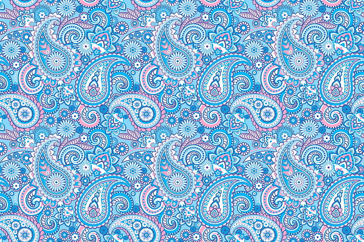 Bright Colorful Seamless Paisley Wallpaper Stylised Stock Vector Royalty  Free 1100051114  Shutterstock