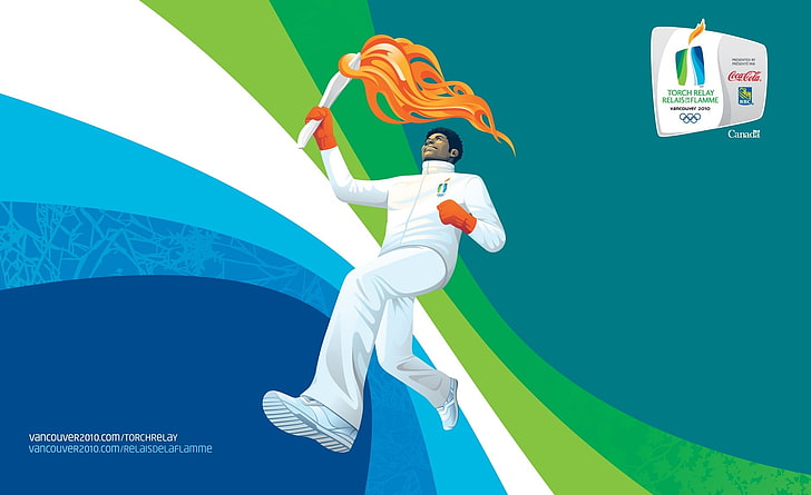 2010 Olympic Torch Relay, Olympics wallpaper, Sports, Winter Olympic Games, HD wallpaper