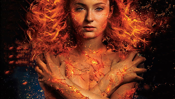 Sophie Turner, X-Men: Dark Phoenix, 5k, HD wallpaper