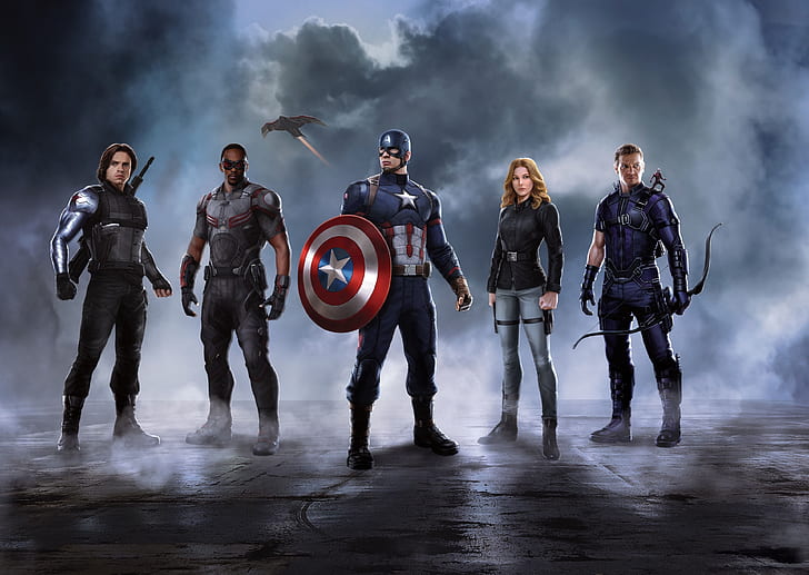 Hd Wallpaper Captain America Civil War 4k Background Desktop Wallpaper Flare