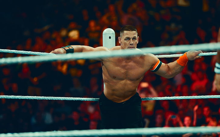WWE Star John Cena, John Cena, strength, shirtless, one person, HD wallpaper