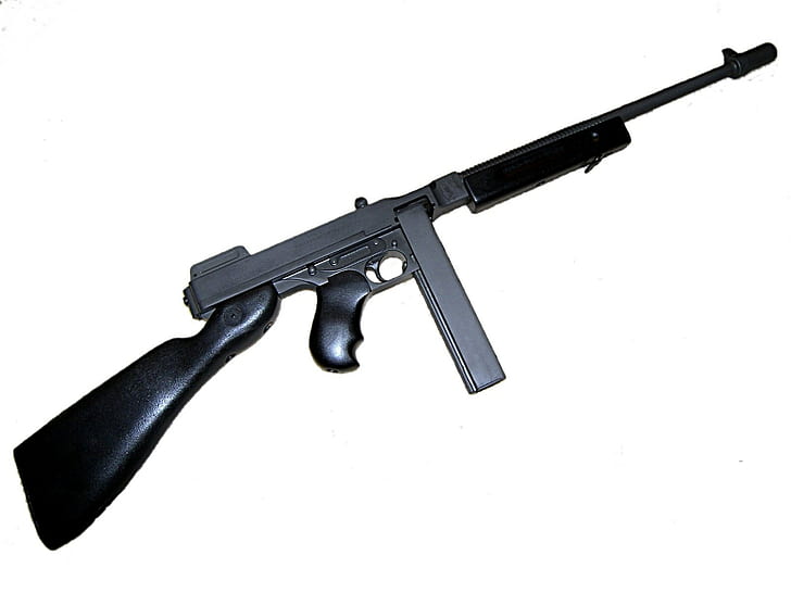 thompson submachine gun, HD wallpaper