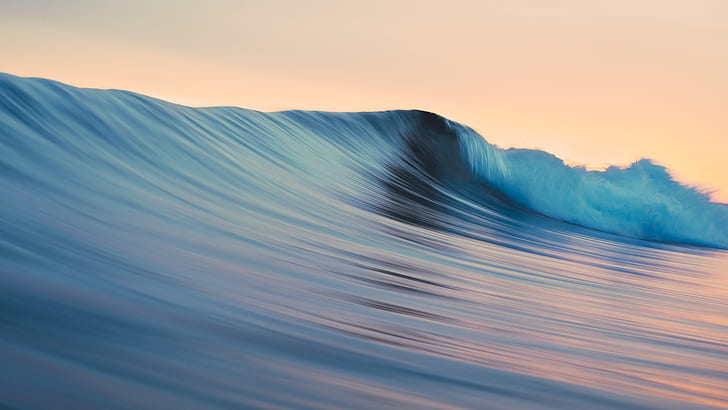 waves, sea, water, HD wallpaper