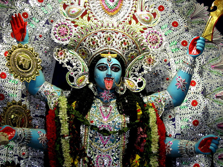 HD wallpaper: Religious, Hindu, Goddess Kali | Wallpaper Flare