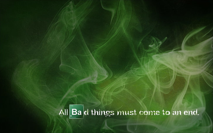 green smoke Breaking Bad digital wallpaper, TV Show
