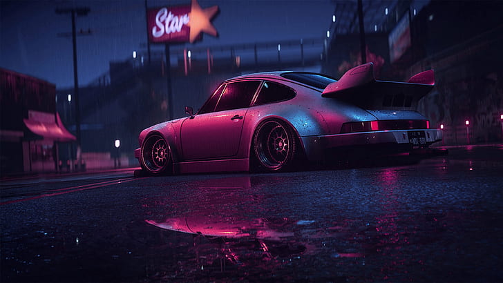 Need for Speed, video games, games art, atmosphere, lights