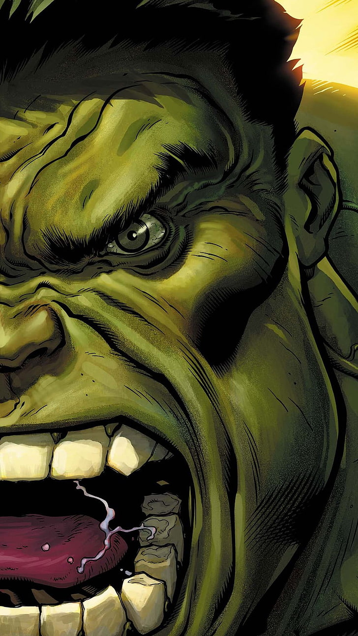 HD wallpaper: The Incredible Hulk illustration, green, eyes, angry, comic  books | Wallpaper Flare