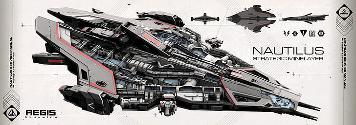 Download wallpaper starship, Star Citizen, Aegis Idris, section games in  resolution 1024x1024