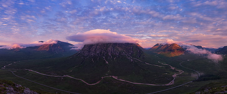 photo of black mountain during sunset photo, great, great, Shepherd
