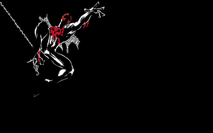 HD wallpaper: Black Spider-man HD