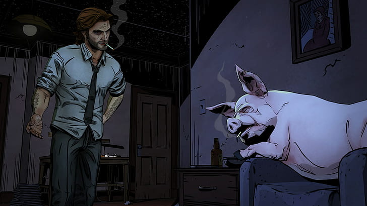 The Wolf Among Us 2 4K Wallpaper iPhone HD Phone #5211f